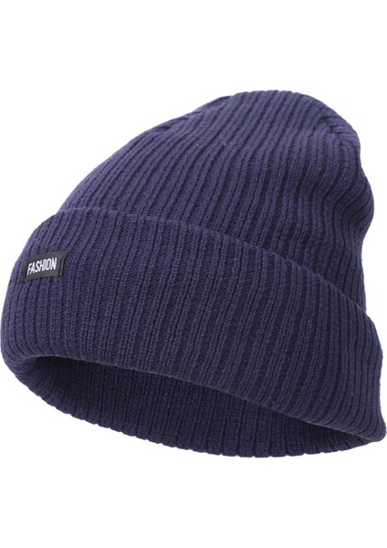 Yetişkin Örgü Bere Kış Kayak Soğuk Hava Kafatası Manşet (Yurt Dışından)