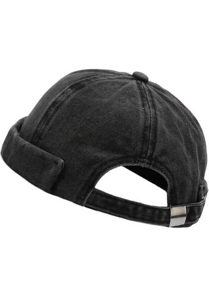 Moda Beanie Hat Ilkbahar Yaz Erkekleri Kadın Docker Şapkası Visor Ayarlanabilir Siyah(Yurt Dışından) fiyatları