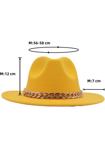 Zincirli Caz Şapkası, Zincir Geniş Ağzına Gelen Erkekler Nefes Alabilen Panama(Yurt Dışından) fiyatları