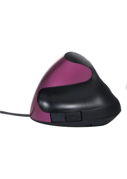 Şarj Edilebilir Optik Ergonomik Kablosuz Dikey Fare - Mor (Yurt Dışından)