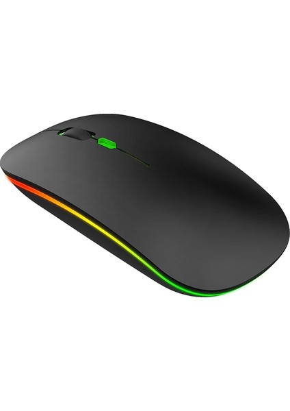 USB 4d Optik LED Işıklı Oyuncu Mouse - Siyah (Yurt Dışından)