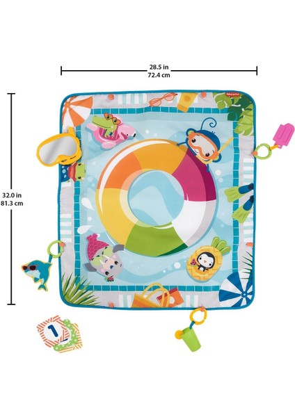 Fisher Price GRR44 Fisher-Price® Havuz Keyfi Oyun Minderi