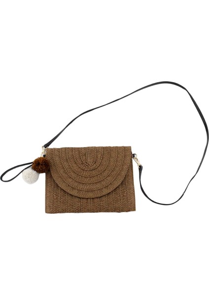 El Dokuması Kadın Saman Çanta Çanta Çapraz Gövde Kayışı (Yurt Dışından) fiyatları