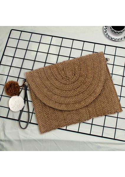 El Dokuması Kadın Saman Çanta Çanta Çapraz Gövde Kayışı (Yurt Dışından) fırsatları