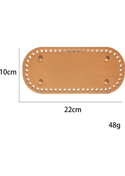 2x Dıy El Dokumalı Torbalar Alt Ped, Çapraz Gövde Ekleme Parçaları 52 Delik(Yurt Dışından)