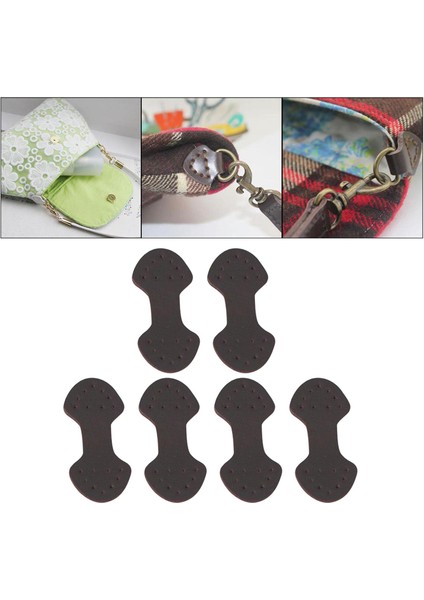 Dıy Örgü Tığ Torbaları Kayış D Halka Konnektör Ped 6pcs(Yurt Dışından) fırsatları