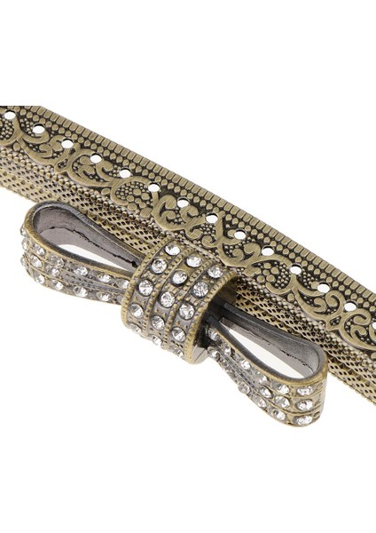 Güzel Metal Çanta Çantası Çerçeveleri Öpücük Toka Kilit Bronz Diy Zanaat 20 cm(Yurt Dışından) modelleri