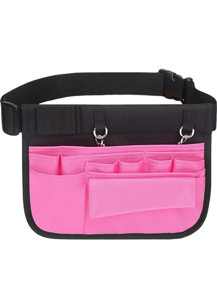 Hemşireler Koruma Bel Çanta Ayarlanabilir Fanny Pack Poşeti Oxford Bez Aksesuarları Pembe(Yurt Dışından)