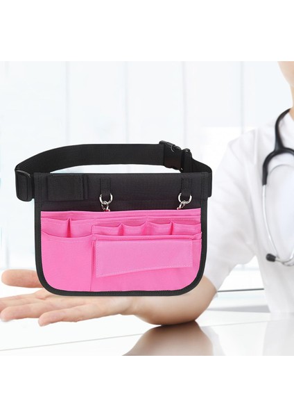Hemşireler Koruma Bel Çanta Ayarlanabilir Fanny Pack Poşeti Oxford Bez Aksesuarları Pembe(Yurt Dışından) fırsatları