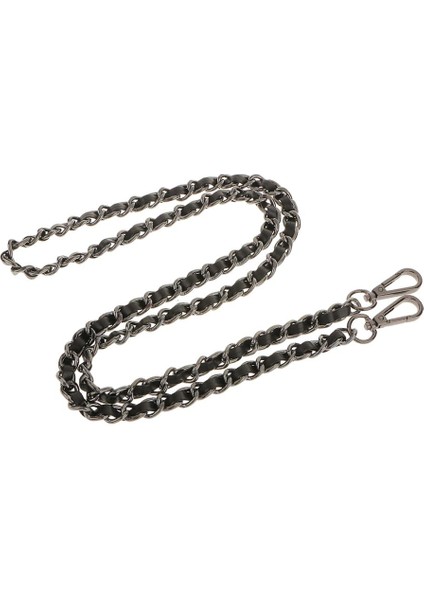 Metal + Deri Omuz Çanta Yedek Zincir Kayışı(Yurt Dışından)
