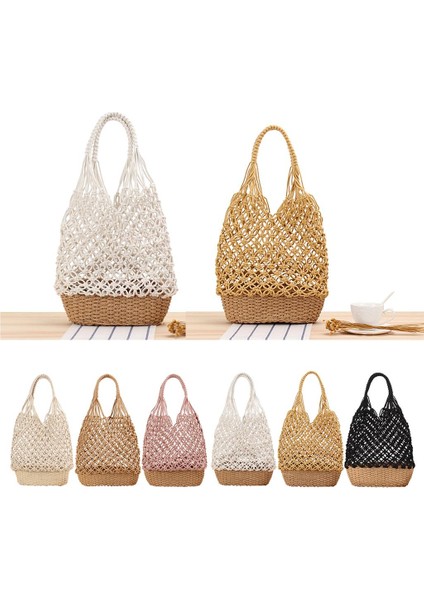 Kadın Pamuk Saman Çantası (Yurt Dışından) fırsatları