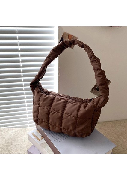 Kadınlar Pamuk Kapitone Kış Omuz Çantası (Yurt Dışından) fiyatları