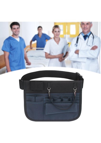 Hemşireler Torama Bel Çanta Ayarlanabilir Fanny Pack Poşeti Oxford Bez Aksesuarları Mavi(Yurt Dışından) indirimleri