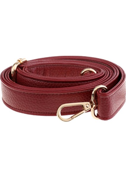Pu Deri Crossbody Çanta Omuz Çantası Kayışı Yedek 135 cm Şarap Kırmızı(Yurt Dışından) fiyatları