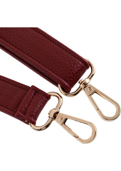 Pu Deri Crossbody Çanta Omuz Çantası Kayışı Yedek 135 cm Şarap Kırmızı(Yurt Dışından) modelleri