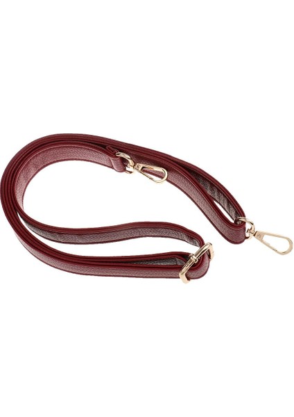 Pu Deri Crossbody Çanta Omuz Çantası Kayışı Yedek 135 cm Şarap Kırmızı(Yurt Dışından) fırsatları