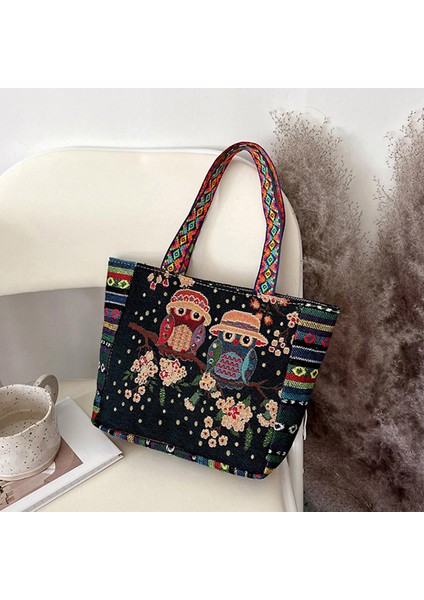 Vintage Tarzı Kadın Omuz Çantası Gündelik Tote Çantaları(Yurt Dışından) fiyatları