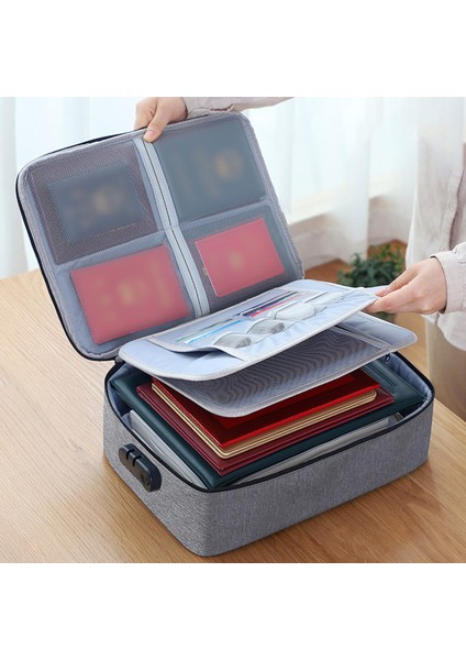 Pasaport Sertifikası Için 2x Taşınabilir Belge Dosya Organizatör Çanta Tutucu(Yurt Dışından) fırsatları