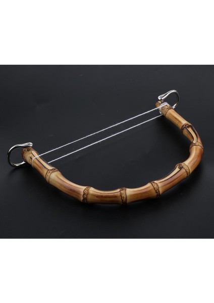 Dıy Gerçek Bambu Ahşap Çanta Çanta Sap El Çantası Yedek Gümüş Toka(Yurt Dışından) modelleri