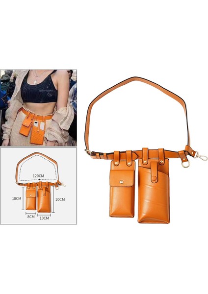 Bel Çantası Kemer Çanta Crossbody Streetwear(Yurt Dışından) modelleri