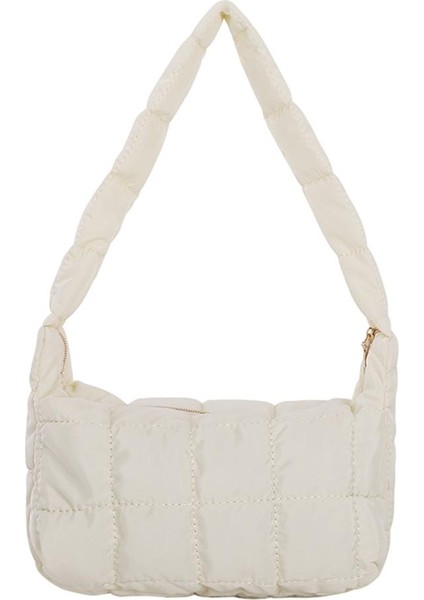 Kadınlar Pamuk Kapitone Kış Omuz Çantası (Yurt Dışından)