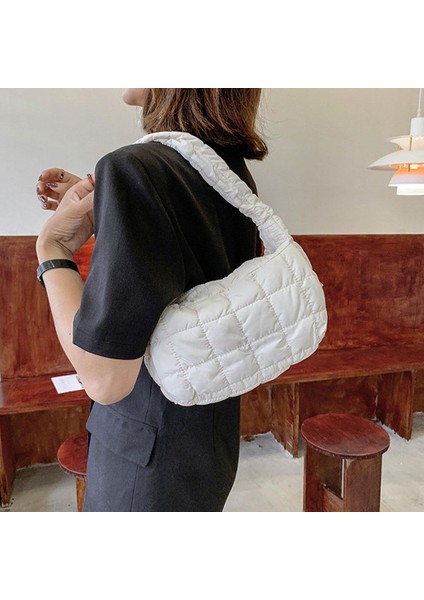 Kadınlar Pamuk Kapitone Kış Omuz Çantası (Yurt Dışından) fırsatları