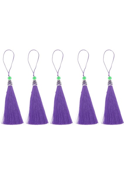 5pcs 18CM Tıknaz Püsküller El Yapımı Ipeksi (Yurt Dışından) fiyatları