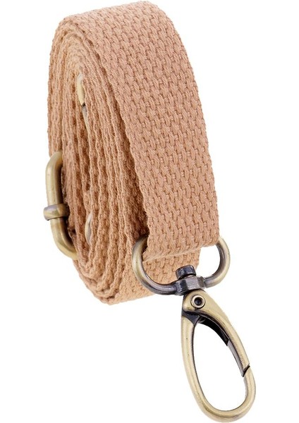 Tuval Messenger Crossbody Omuz Çantası Kayışı Yedek Aksesuarları Haki(Yurt Dışından)
