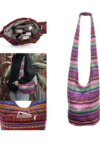 2 x Sling Torbaları Çantalar Crossbody Omuz Kova Çantaları(Yurt Dışından) fırsatları