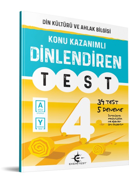 4. Sınıf Dinlendiren Defter + Dinlendiren Test 2 Kitap 2025-2026 fiyatları