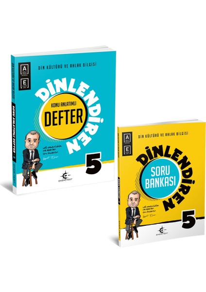 5. Sınıf Dinlendiren Defter + Soru Bankası Seti 2 Kitap 2025-2026