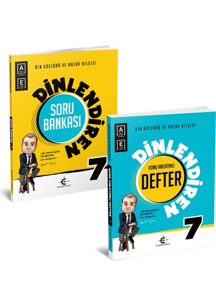 7. Sınıf Dinlendiren Defter + Soru Bankası Seti 2 Kitap 2025-2026 modelleri