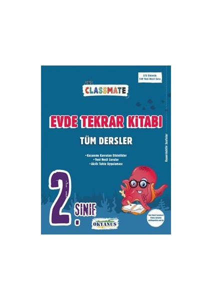 2. Sınıf Tüm Dersler Soru Bankası Deneme Hikaye Seti