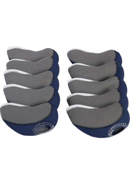 10 Neopren Golf Demir Kulübü Başkanı Clear Pencere Kraliyet Mavi ile Set (Yurt Dışından) indirimleri