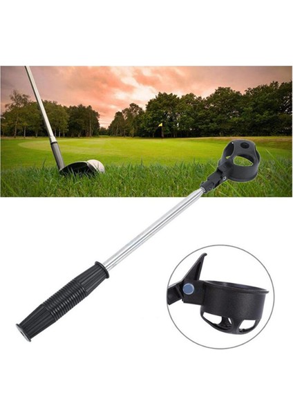 Taşınabilir Golf Topu Retriever Geri Çekilebilir Kepçe Vantuz Uzatılabilir Seçici (Yurt Dışından) fırsatları
