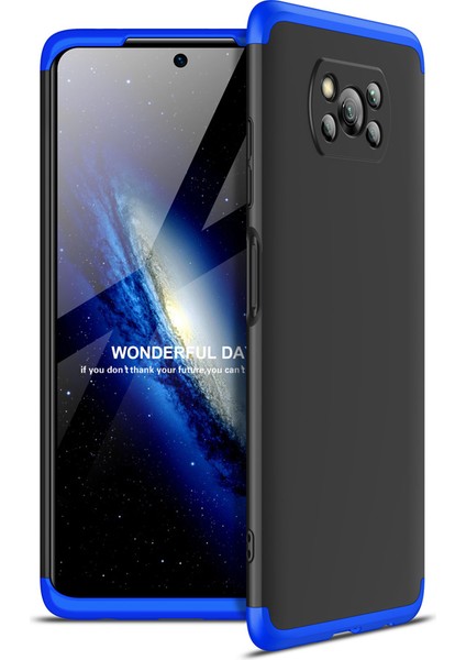 Xiaomi Poco X3 Nfc Kılıf 3 Parça 360 Ays Kapak