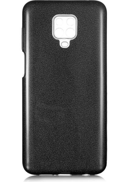Xiaomi Redmi Note 9 Pro Kılıf Simli Parlak Shinig Silikon