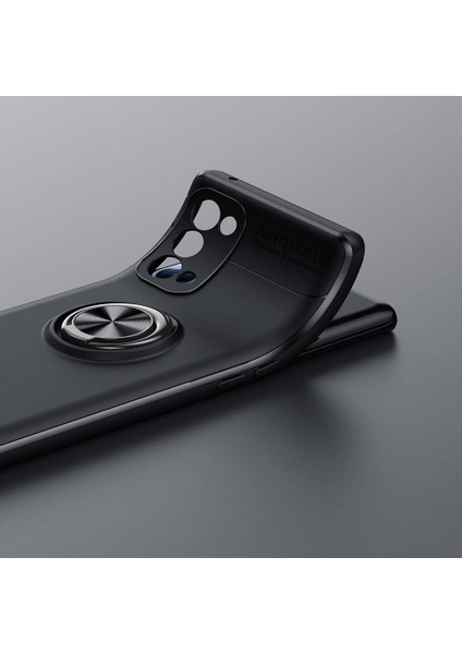 Oppo Reno 5 Pro Kılıf Yüzüklü Manyetik Ravel Silikon modelleri