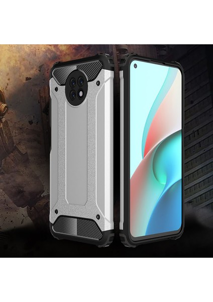 Xiaomi Redmi Note 9 5g Kılıf Çift Katmanlı Armour Case