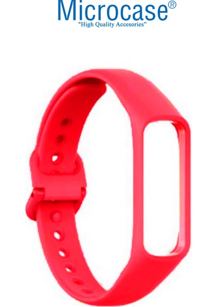 Samsung Galaxy Watch Fit 2 Için Koruma Silikonlu Kayış - KY36