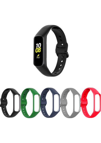 Samsung Galaxy Watch Fit 2 Için Koruma Silikonlu Kayış - KY36 fiyatları