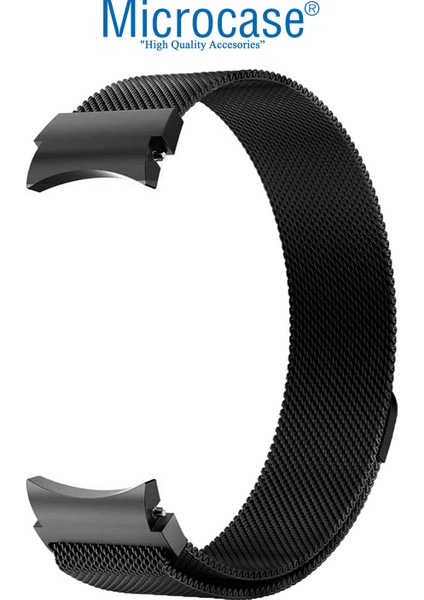 Samsung Galaxy Watch 4 40 mm / 44 mm Için Mıknatıslı Metal Kordon Kayış - KY37