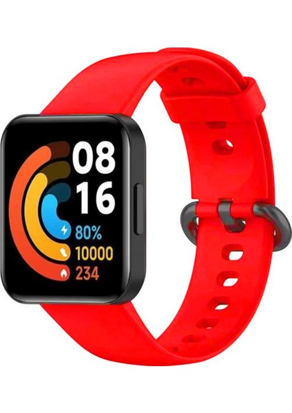 Xiaomi Redmii Watch 2 Lite Için Silikon Kordon Kayış - KY39