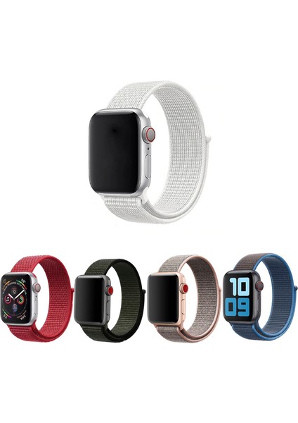 Apple Watch 38 mm / 40 Mm/ 41 mm Hasır Tasarım Kordon Kayış - Ky5 fiyatları