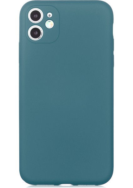 Apple iPhone 11 Kılıf Kamera Korumalı Mat Mara Silikon