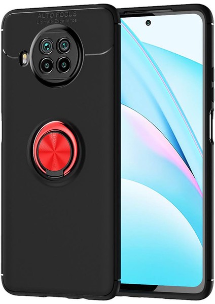 Xiaomi Redmi Note 9 Pro 5g Kılıf Yüzüklü Manyetik Ravel Silikon