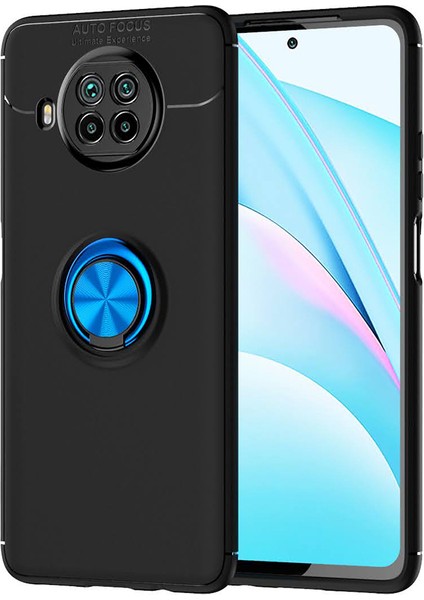 Xiaomi Redmi Note 9 Pro 5g Kılıf Yüzüklü Manyetik Ravel Silikon