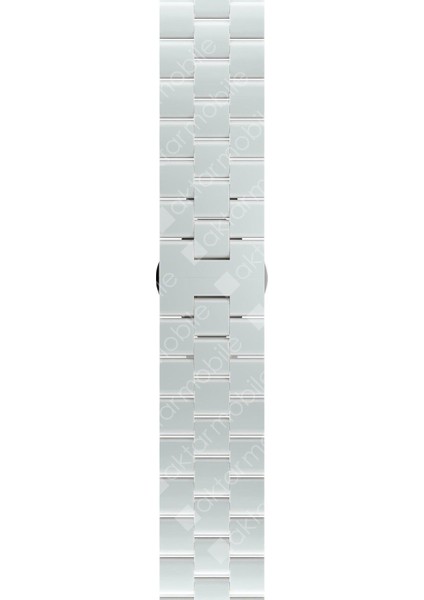 Apple Watch 8 45 mm Uyumlu Seramik Kordon Premium Seramik Kayış