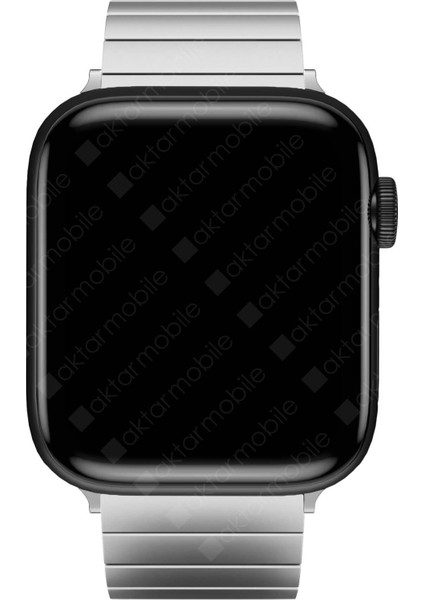 Apple Watch 8 45 mm Uyumlu Metal Kordon Premium Paslanmaz Çelik Kayış fırsatları