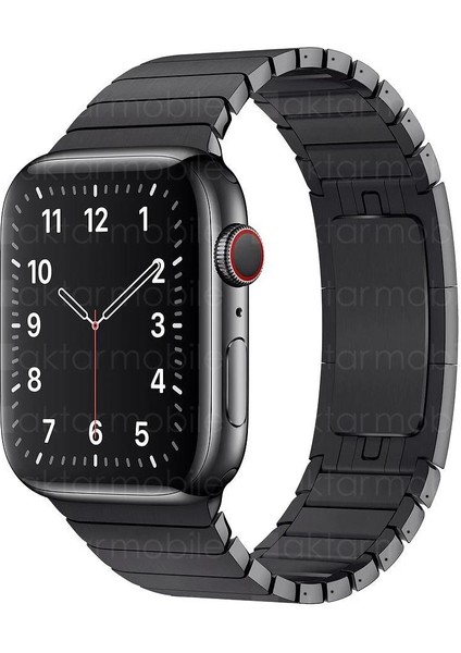 Apple Watch 8 45 mm Uyumlu Metal Kordon Baklalı Model Bilezik Çelik Kayış fiyatları